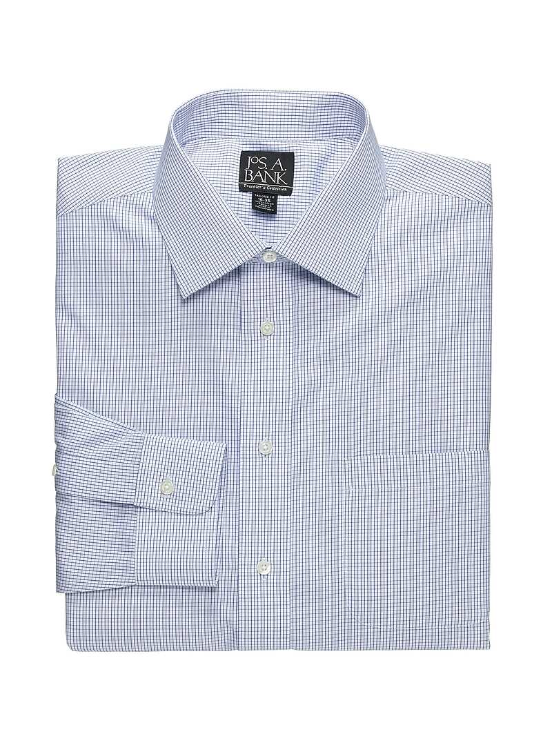 Traveler Collection Tailored Fit Dress Shirt - Big & Tall#5C35