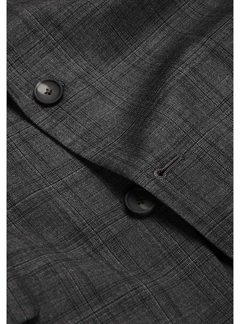 Travel Tech Slim Fit Plaid Suit#3WYY