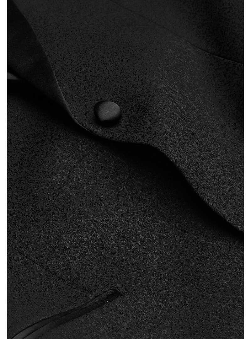 Ike Behar Slim Fit Peak Lapel Jacquard Dinner Jacket - Big & Tall#16TL