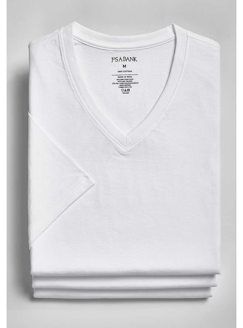 Jos. A. Bank V-Neck Tees, 3-Pack - Big & Tall#8XLY