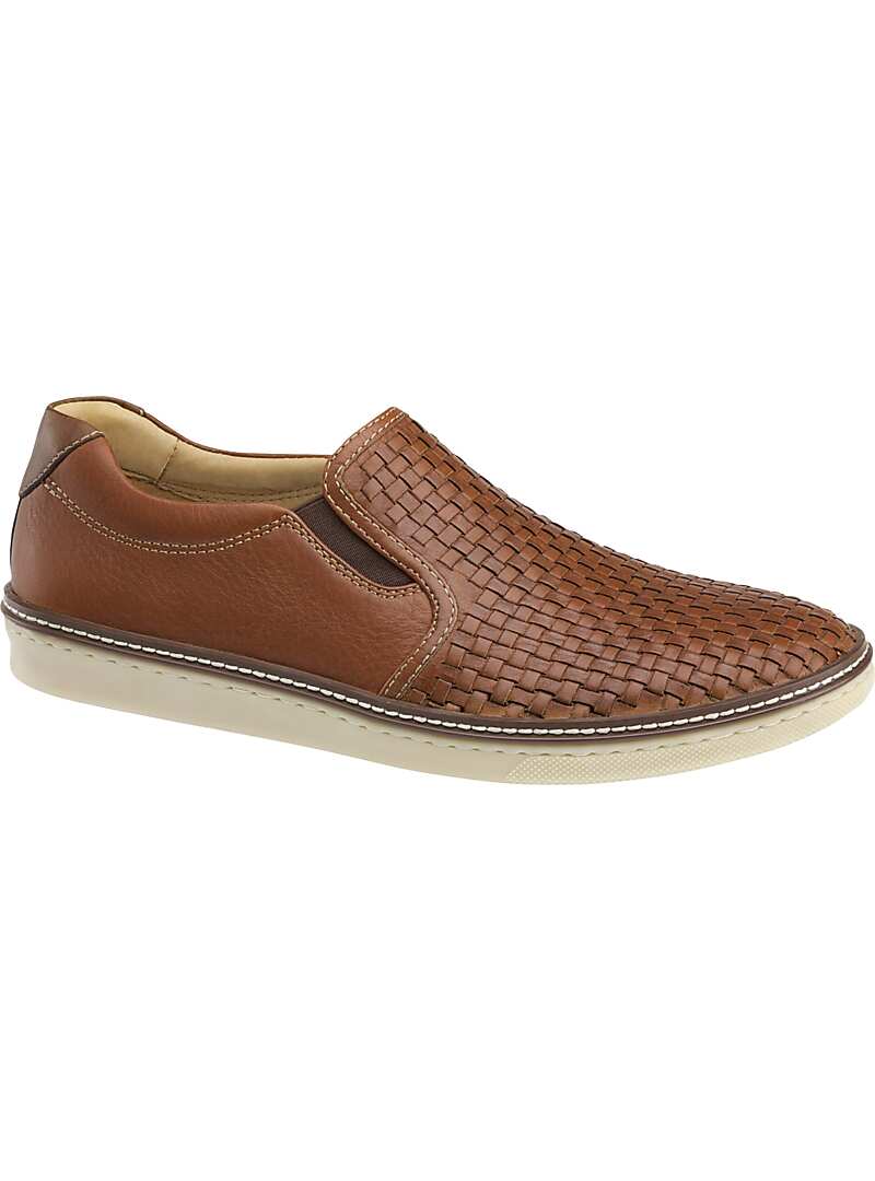 Johnston & Murphy McGuffey Woven Slip-On Loafers#410L