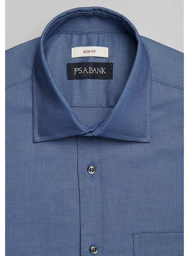 Jos. A. Bank Slim Fit Spread Collar Dress Shirt - Big & Tall#5FPP
