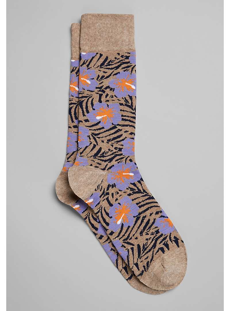 Jos. A. Bank Mid-Calf Floral Socks#8WKK