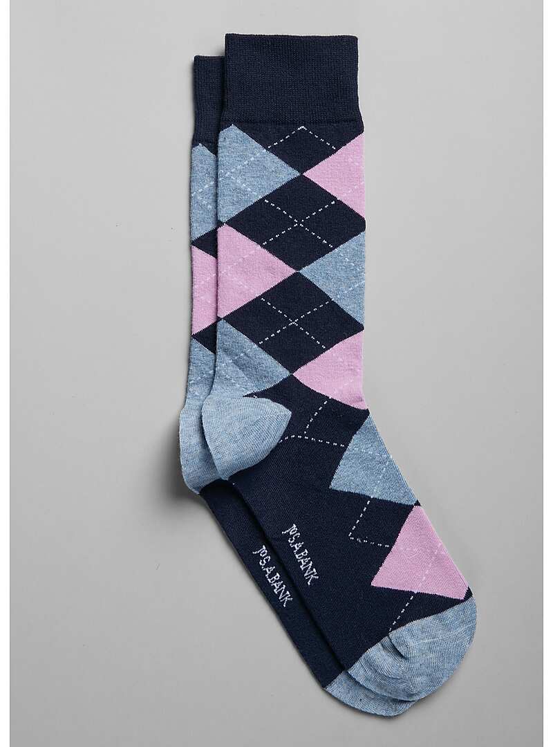 Jos. A. Bank Argyle Socks - King Size#8Y3T