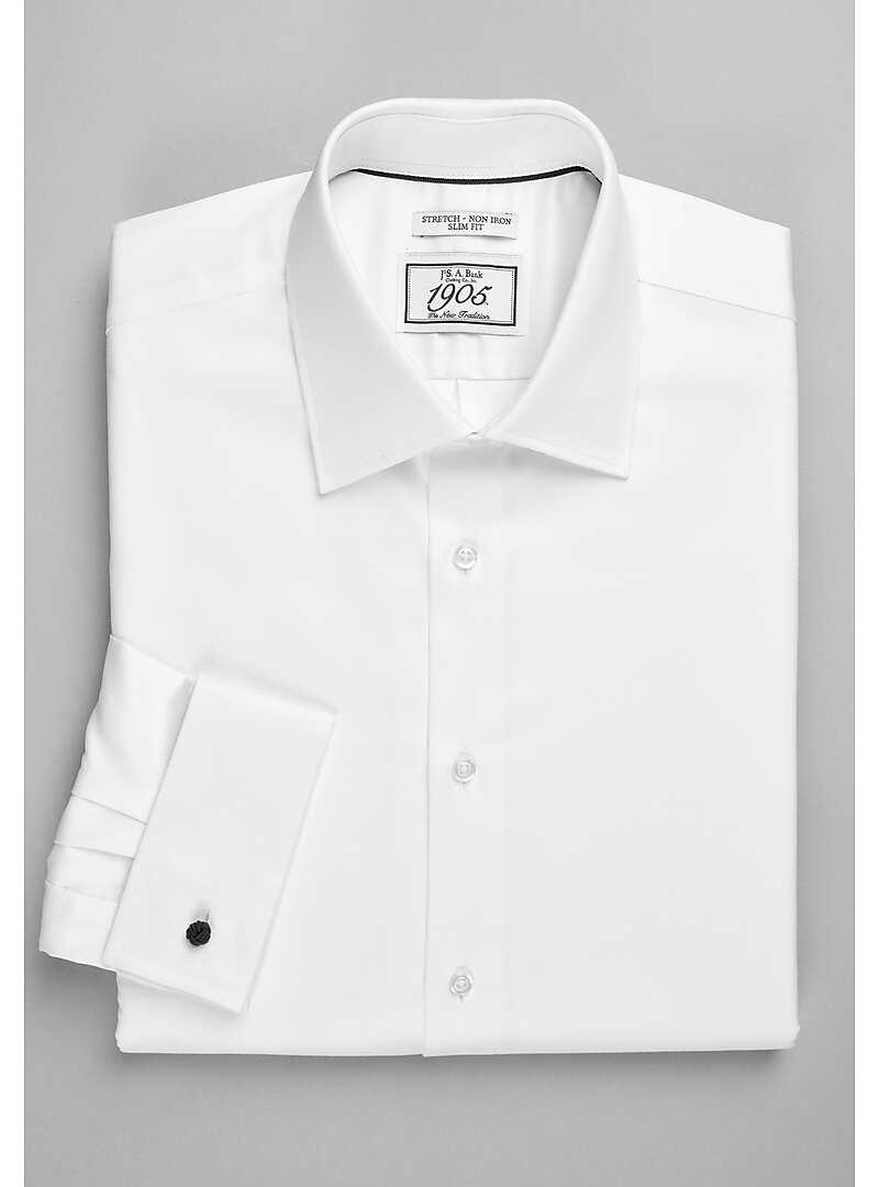 1905 Collection Slim Fit Spread Collar Formal Dress Shirt - Big & Tall#5FJZ