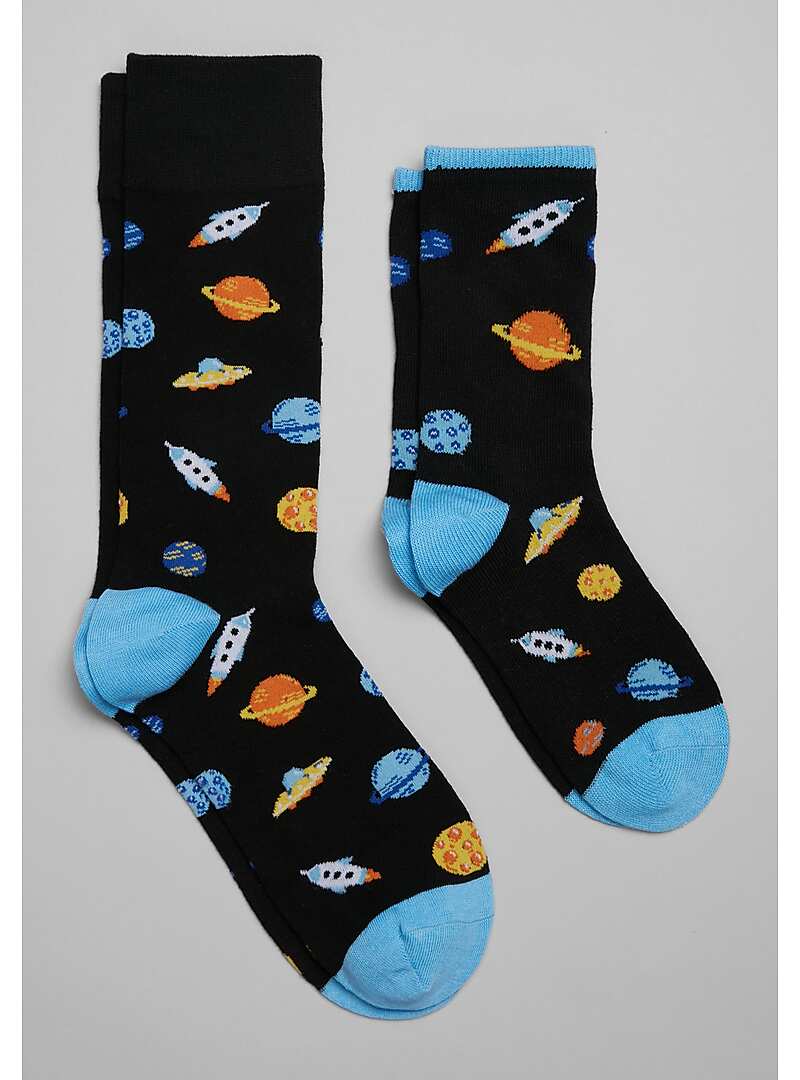 Jos. A. Bank Adult & Child Space Life Socks, 2-Pack#8Y1Z