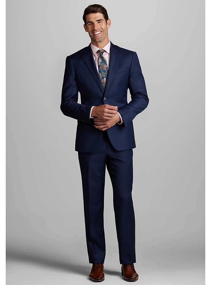 Jos. A. Bank Tailored Fit Solid Suit - Big & Tall#3WJM