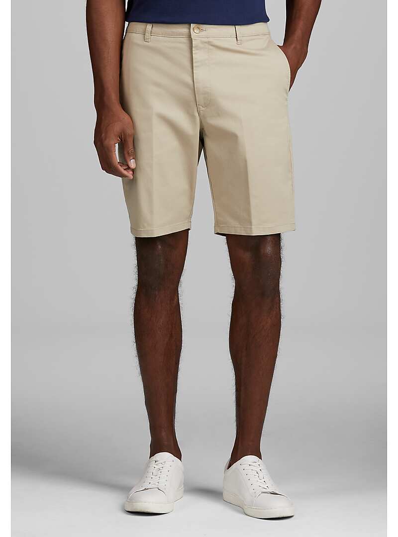 Jos. A. Bank Tailored Fit Stretch Twill Shorts - Big & Tall#22VL