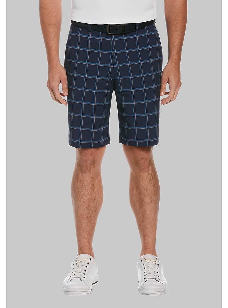 PGA TOUR Classic Fit Roadmap Plaid Shorts - Big & Tall#22ZJ