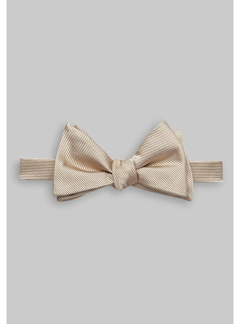 Jos. A. Bank Ribbed Pre-Tied Bow Tie#86KK