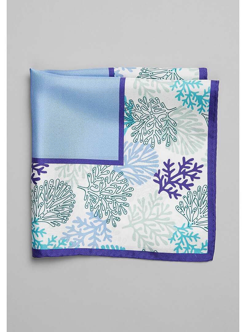 Jos. A. Bank Coral Reef Pocket Square#8Y67