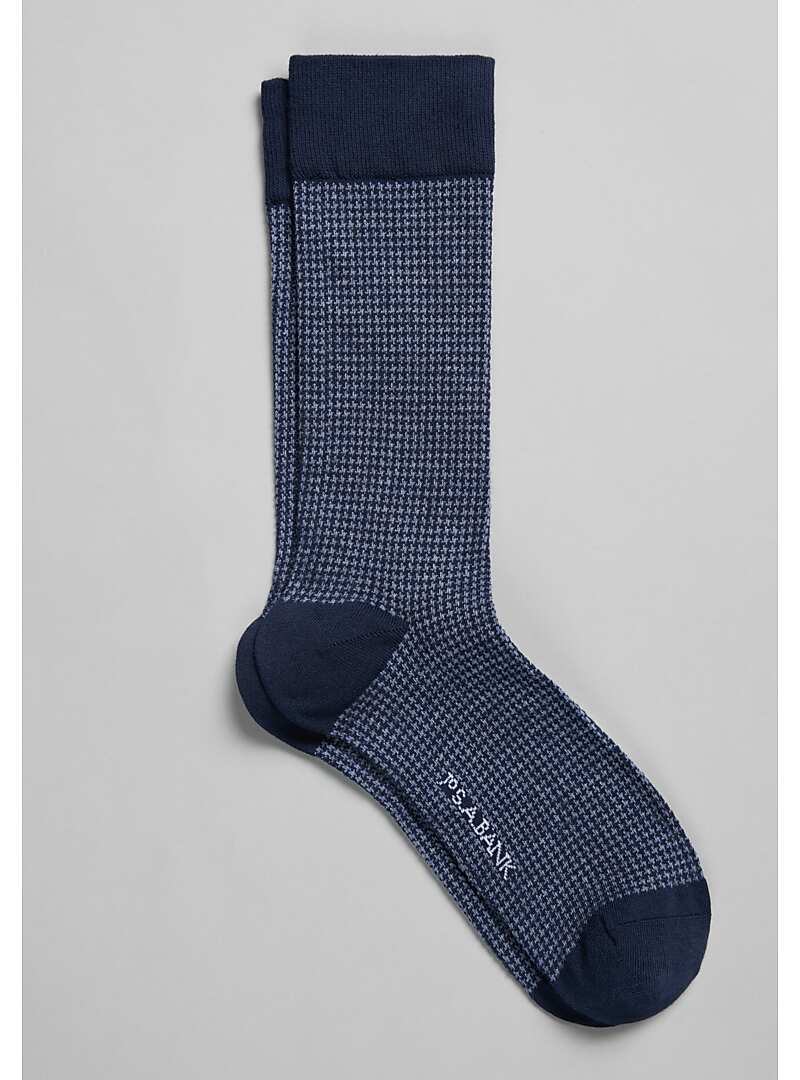Jos. A. Bank Houndstooth Dress Socks, 1 Pair#84KC