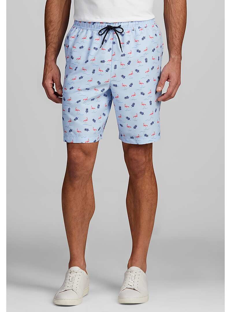 Con.Struct Tailored Fit Flamingo Swim Shorts - Big & Tall#22YL