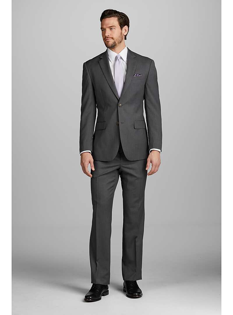 Jos. A. Bank Tailored Fit Herringbone Suit - Big & Tall#3WK1