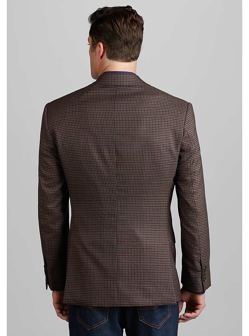 Executive Collection Traditional Fit Check Sportcoat - Big & Tall#168H