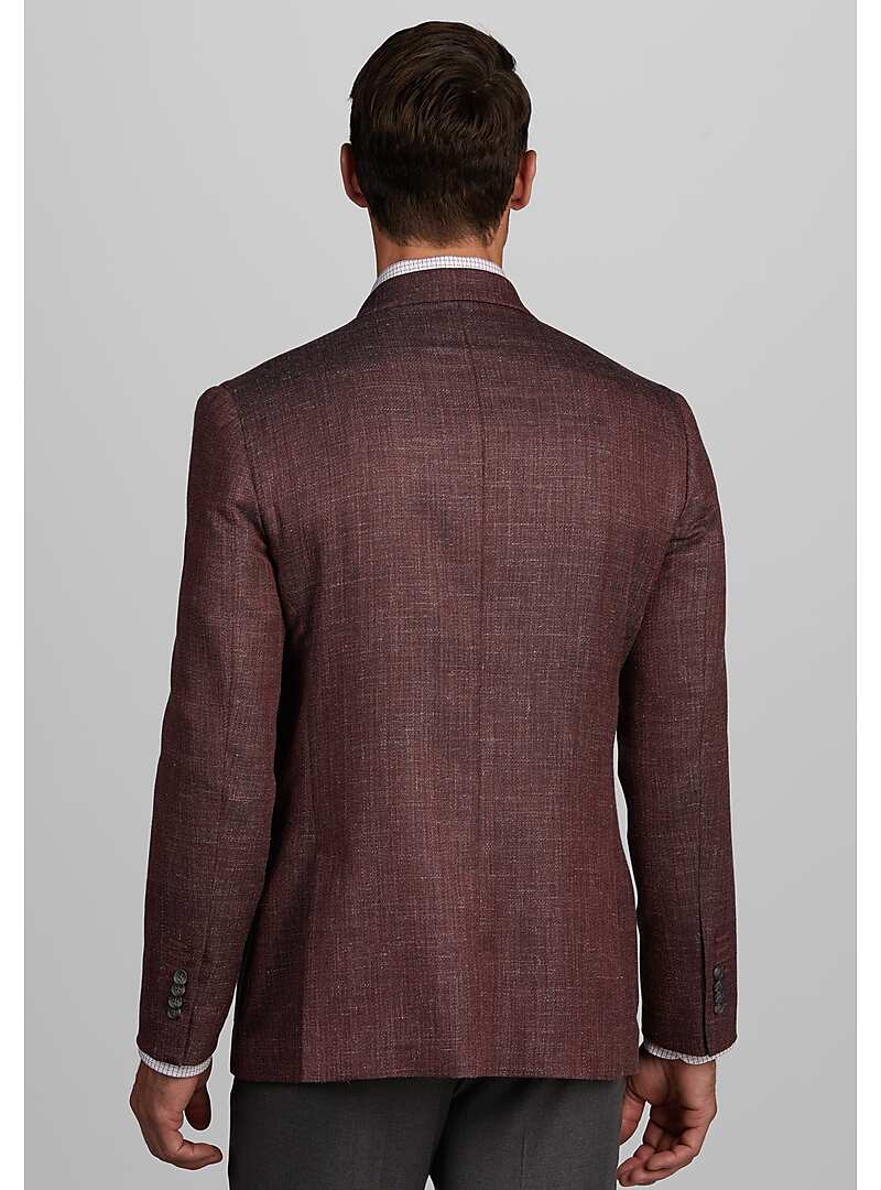 Reserve Collection Tailored Fit Textured Solid Sportcoat - Big & Tall#164A