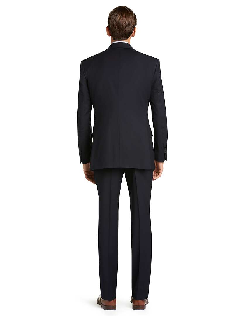 1905 Collection Tailored Fit Textured Suit Separate Jacket - Big & Tall#343Z