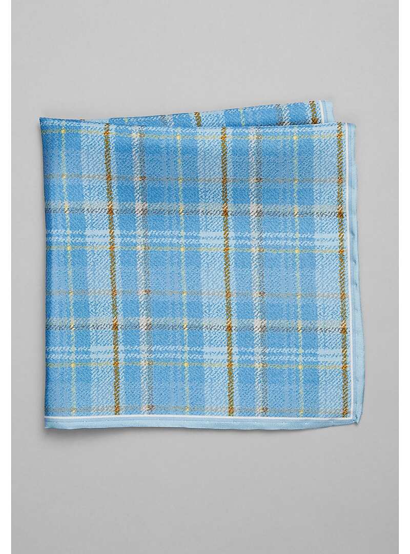 Jos. A. Bank Plaid Pocket Square#8Y4Y