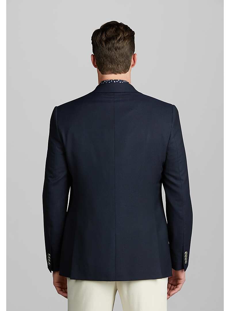 Reserve Collection Tailored Fit Textured Blazer#151R
