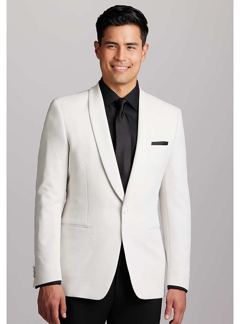 Ike Behar Slim Fit Shawl Collar Dinner Jacket - Big & Tall#16TW