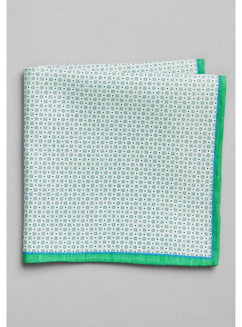 Jos. A. Bank Dot Pocket Square#8Y4U