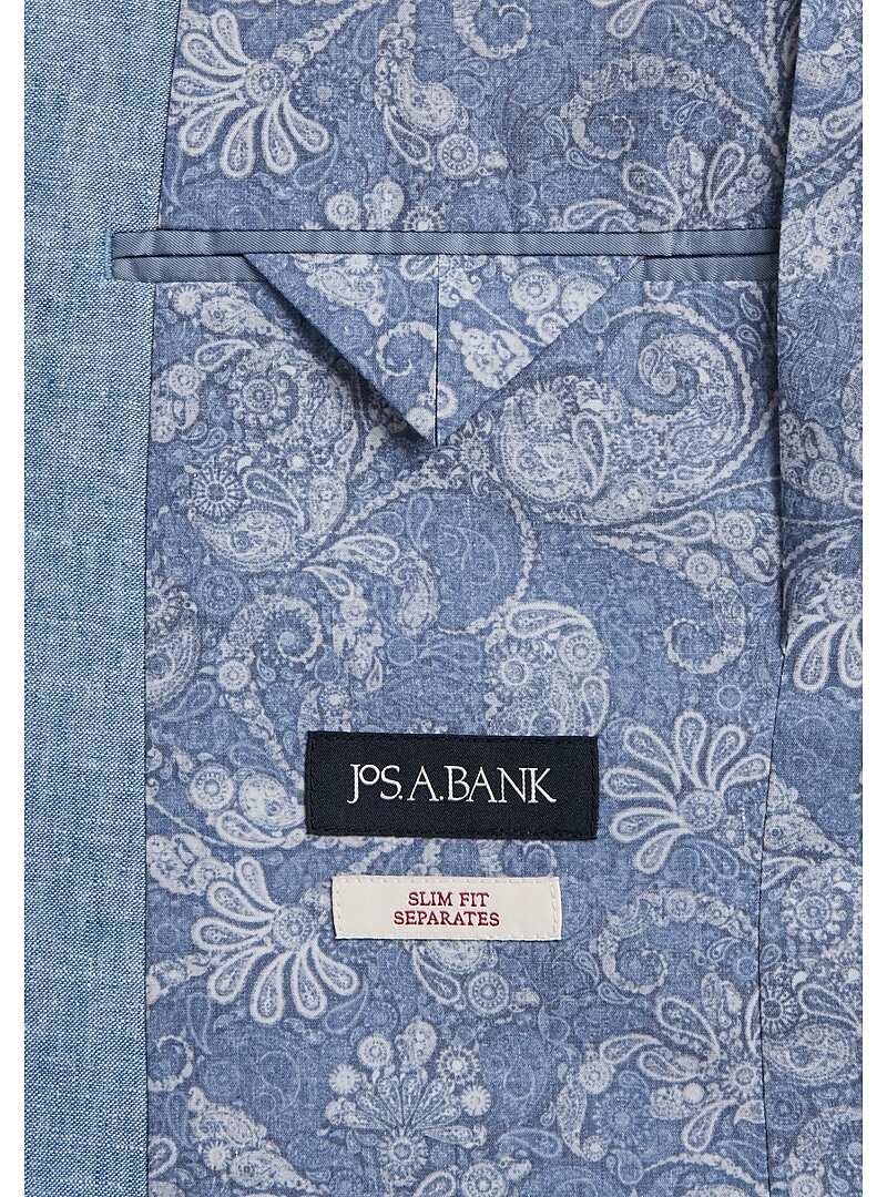 Jos. A. Bank Slim Fit Linen Blend Suit