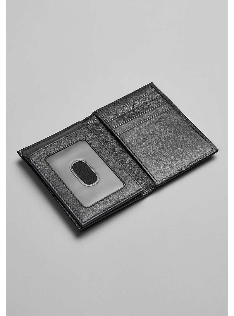 Joseph Abboud Pick-Stitch Bi-Fold Leather Wallet#8Y9W