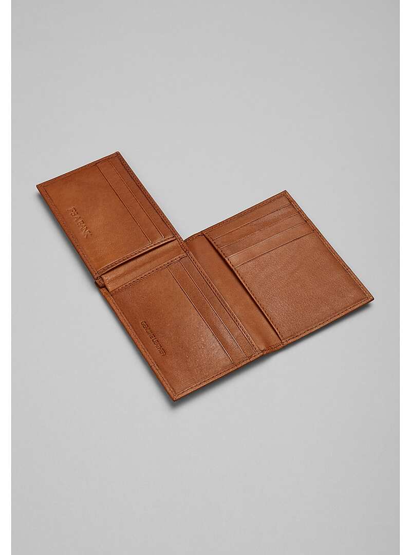 Jos. A. Bank Burnished Leather Tri-Fold Wallet#8XAN