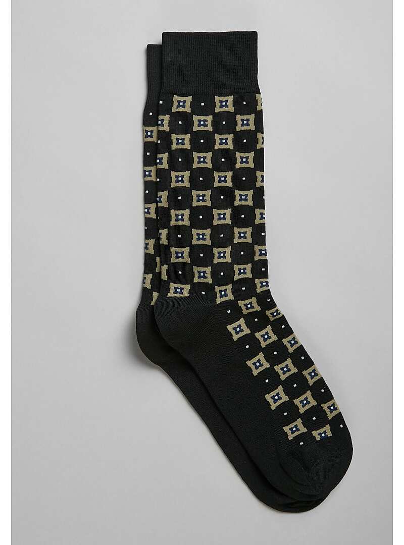 Jos. A. Bank Check Socks#8WTX