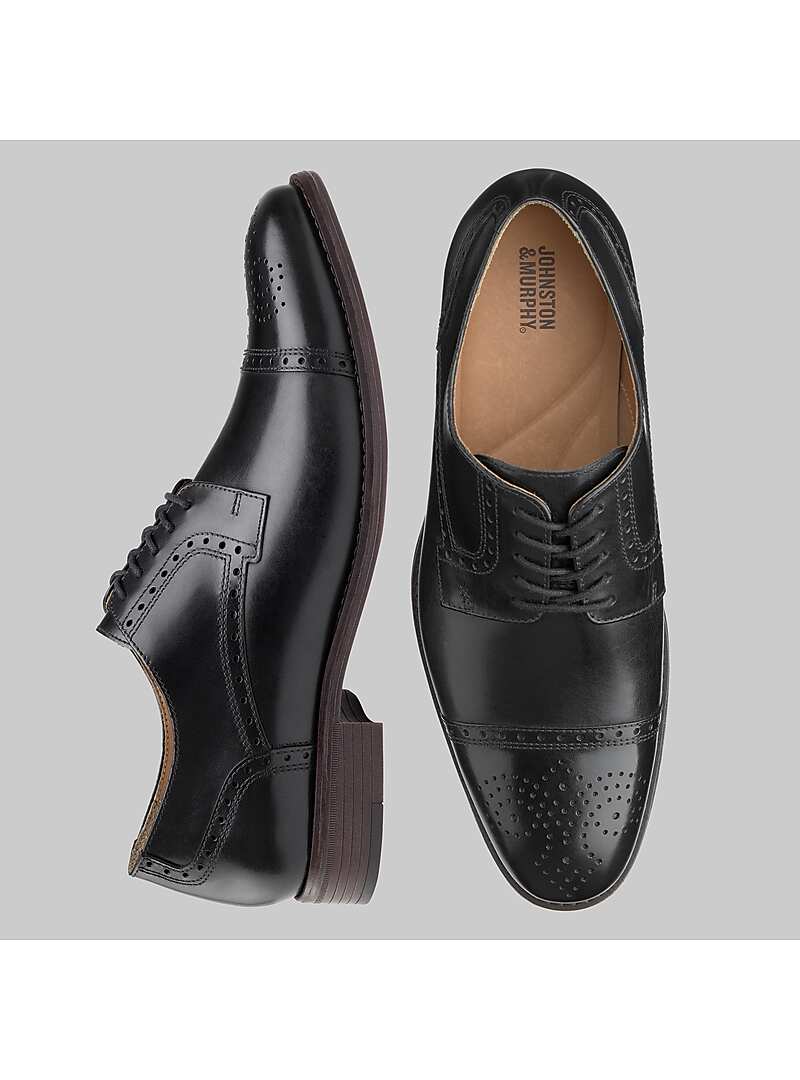 Johnston & Murphy Lewis Cap Toe Lace-Up Dress Shoe#425W