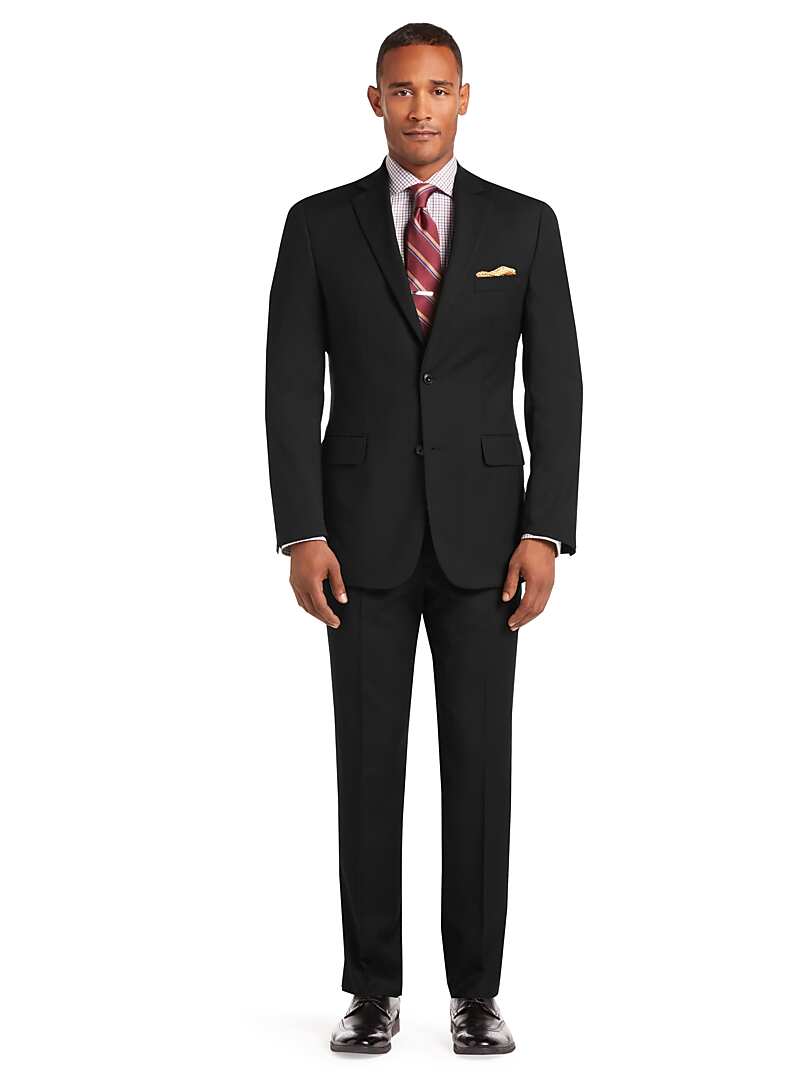 1905 Collection Tailored Fit Textured Suit Separate Jacket#343Y