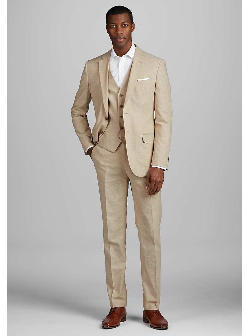 Jos. A. Bank Slim Fit Linen Blend Suit Separates Jacket#3XC9