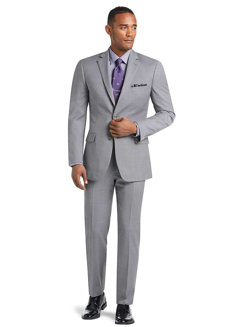 1905 Collection Tailored Fit Textured Suit