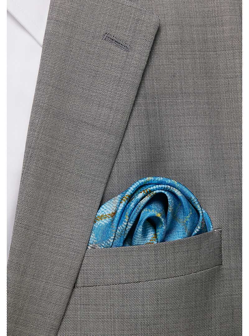 Jos. A. Bank Plaid Pocket Square#8Y4Y