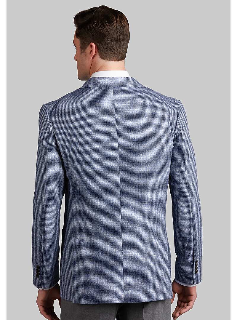 1905 Collection Tailored Fit Houndstooth Sportcoat - Big & Tall#15UY
