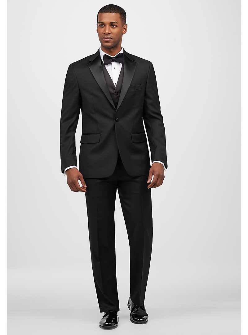 1905 Collection Tailored Fit Tuxedo Separate Jacket - Big & Tall#3E0F