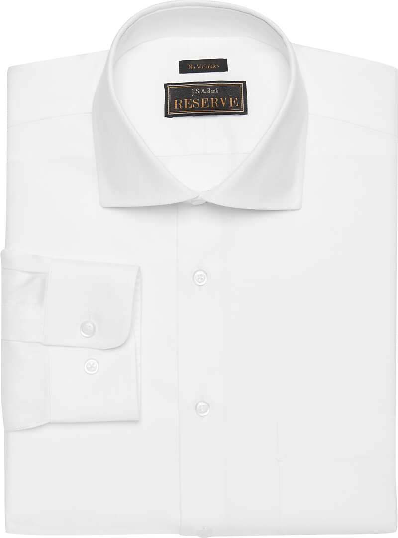 Reserve Collection Traditional Fit Cutaway Collar Dress Shirt#51GF