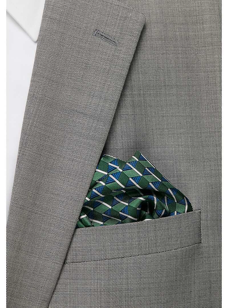 Jos. A. Bank Geometric Pocket Square#8Y50