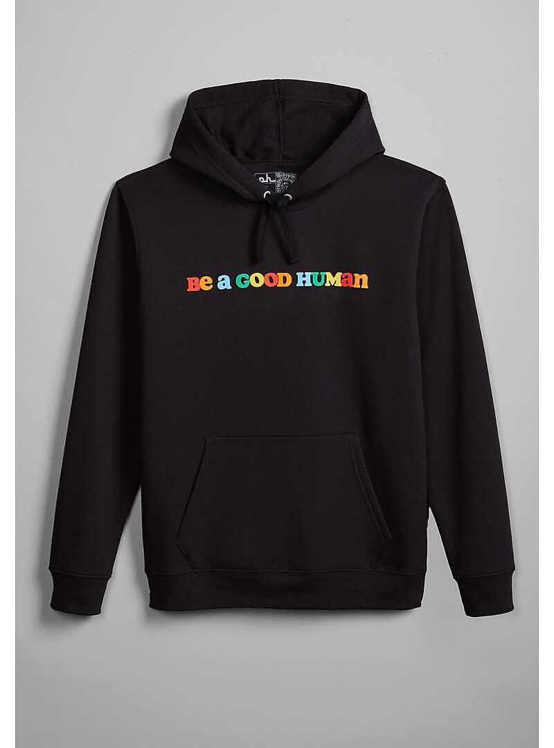 Phluid Tailored Fit Proud Graphic Hooded SweatShirt - Big & Tall#6NML