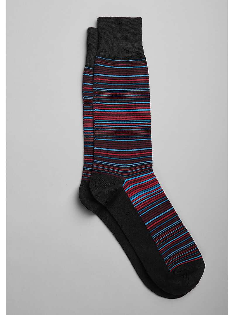 Jos. A. Bank Multicolor Stripe Socks#8XHF
