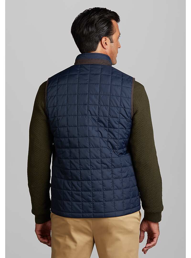 Reserve Collection Tailored Fit Grid Quilted Vest CLEARANCE#70YC