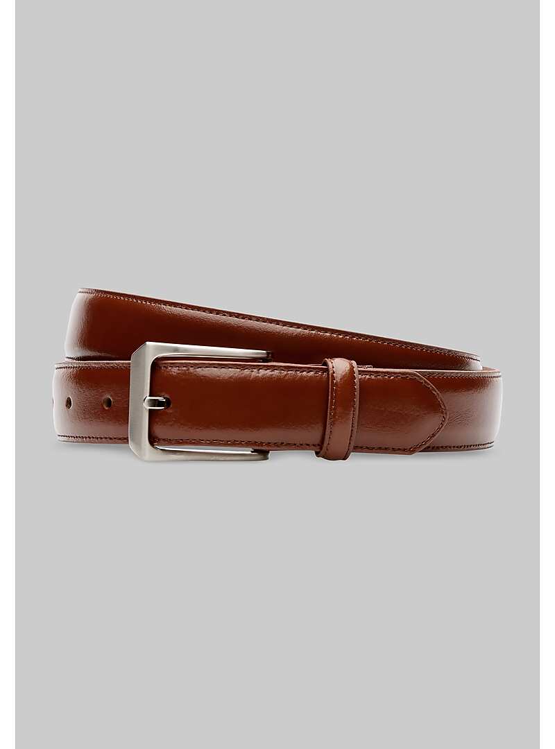 Jos. A. Bank Glazed Leather Belt - Long#80KZ