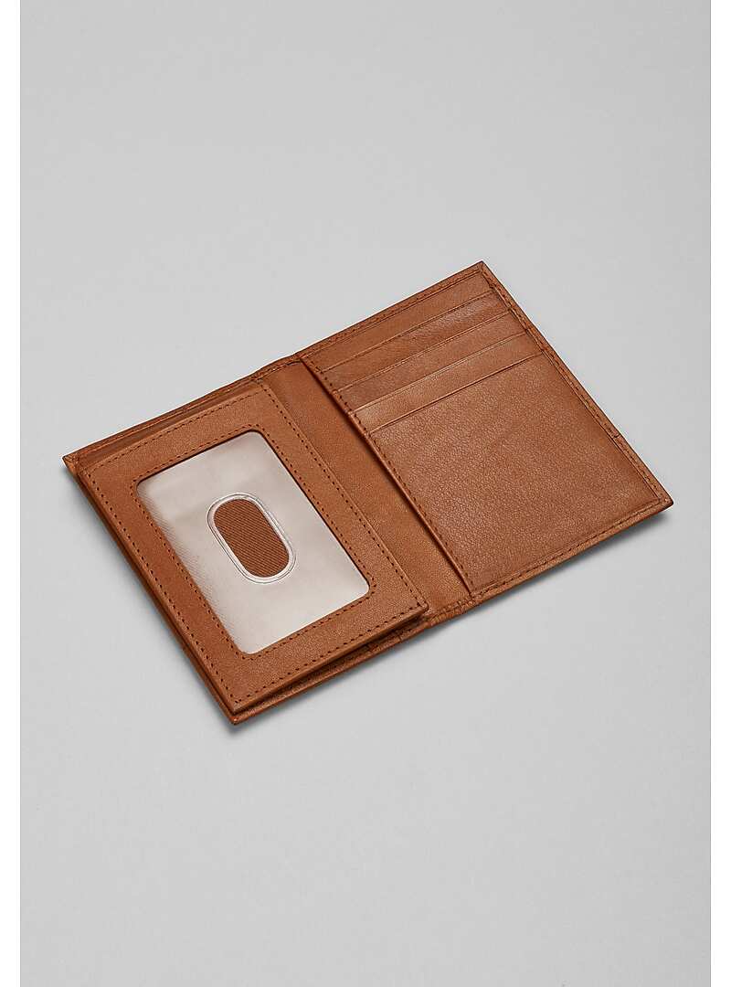 Jos. A. Bank Burnished Leather Tri-Fold Wallet#8XAN