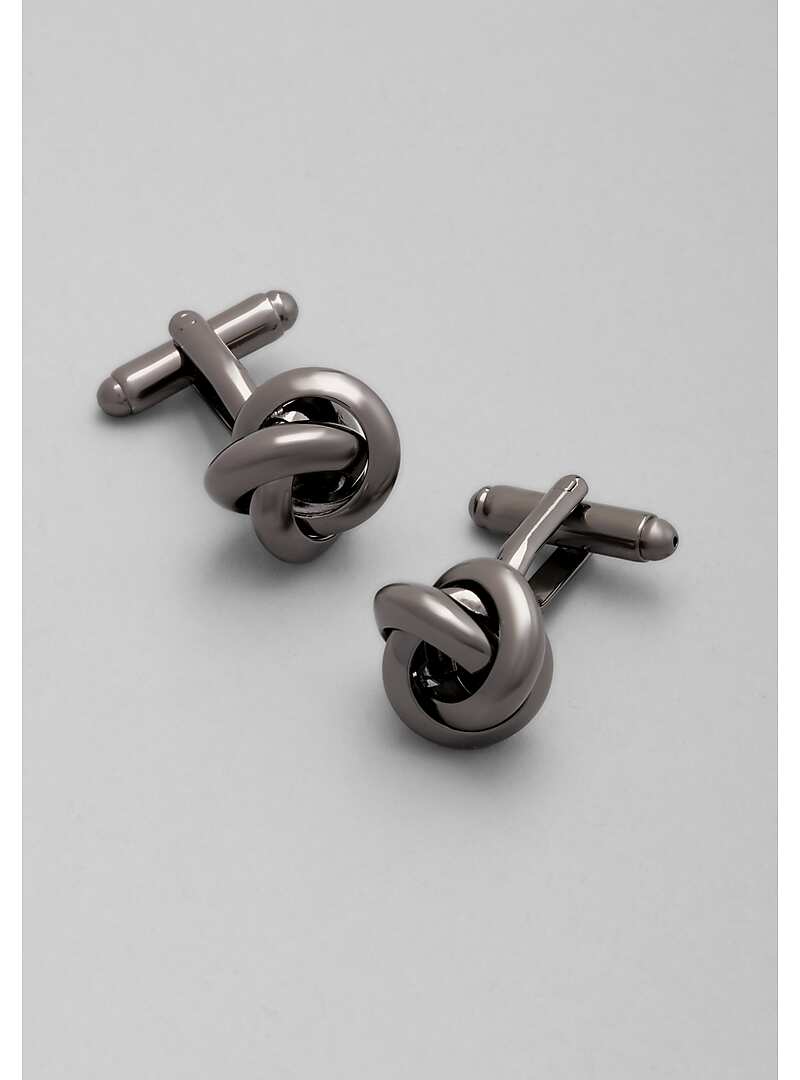 Jos. A. Bank Gunmetal Knot Cufflinks#8YAC