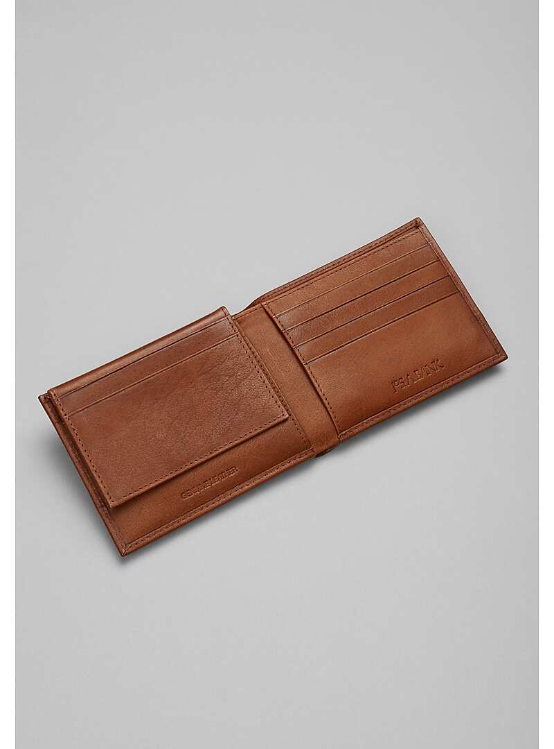 Jos. A. Bank Burnished Leather Tri-Fold Wallet#8XAL