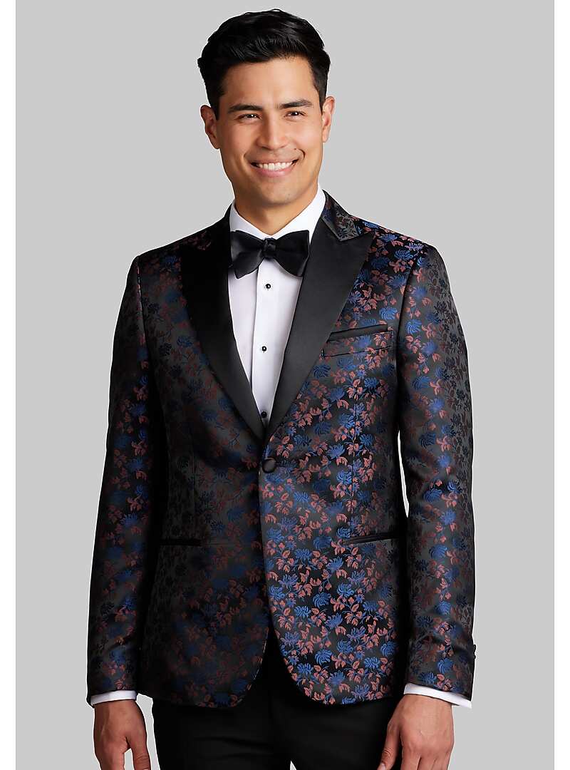 Couture 1910 Slim Fit Floral Dinner Jacket - Big & Tall#16TU