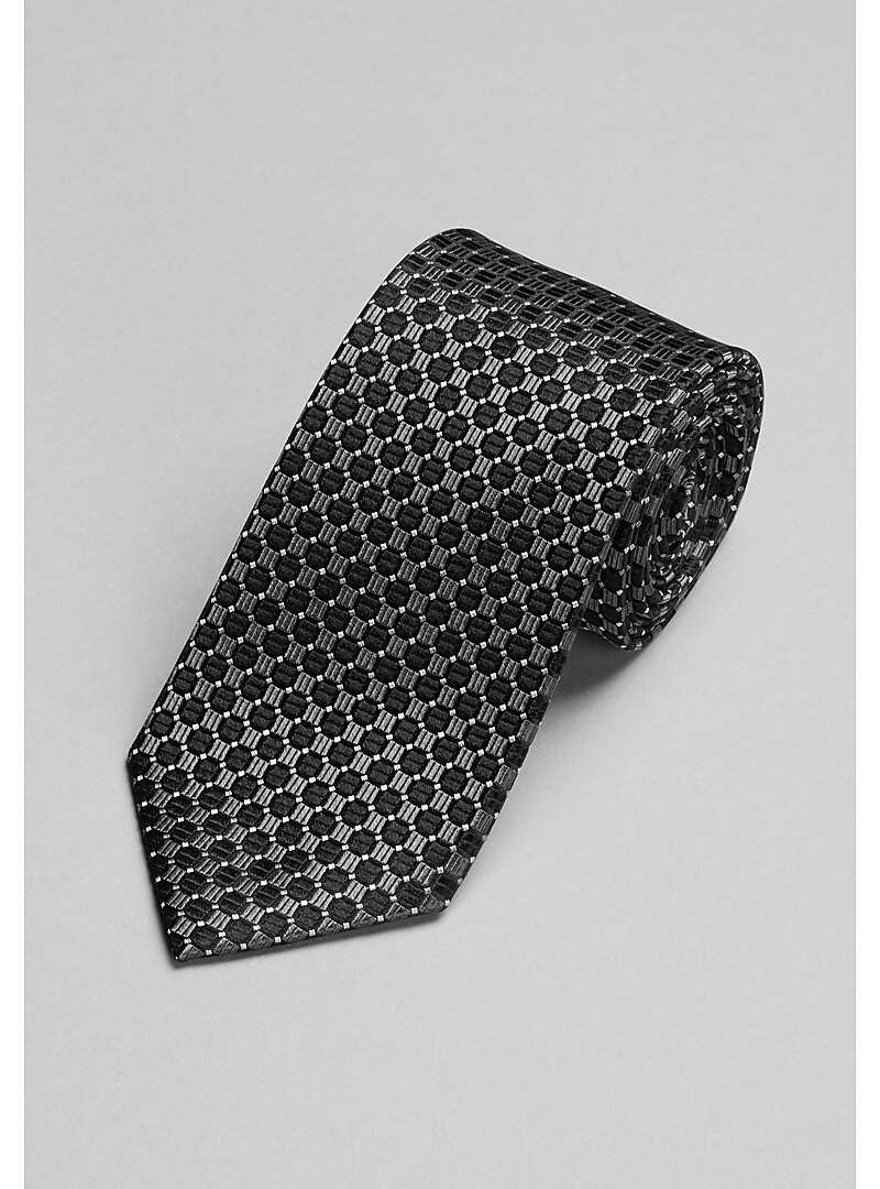 Reserve Collection Geo Print Tie - Long#8WDK