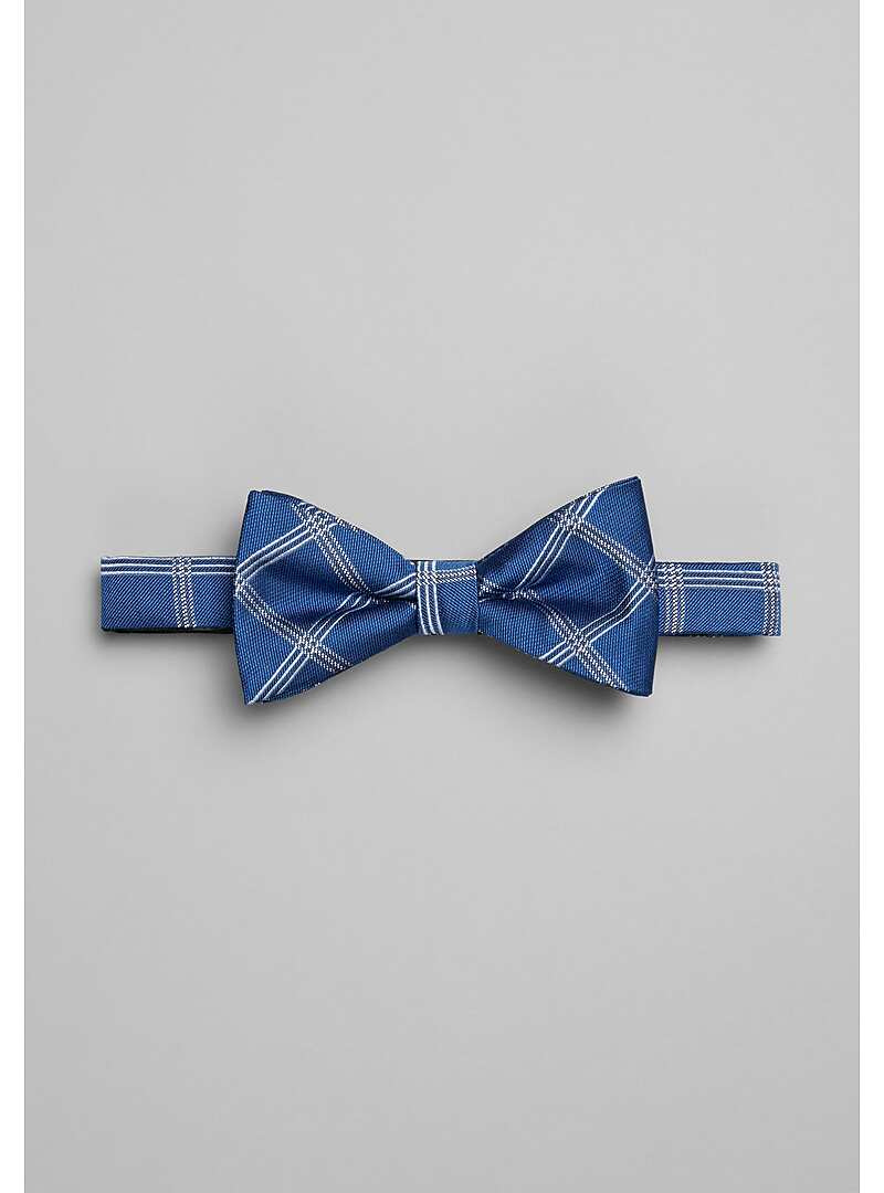 Traveler Collection Grid Pre-Tied Bow Tie#8Y0H