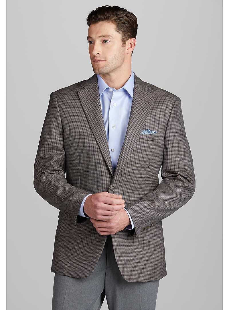Jos. A. Bank Collection Traditional Fit Check Sportcoat - Big & Tall#16A3