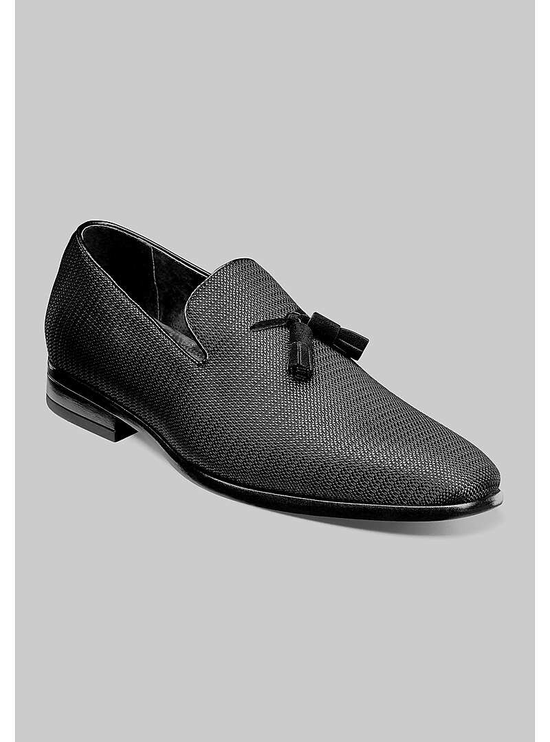 Stacy Adams Tazewell Plain Toe Formal Tassel Loafers#42DZ